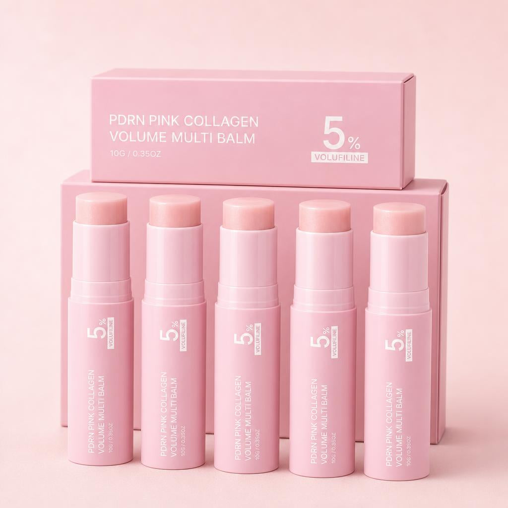 Pack de 5 bálsamos Pink Collagen