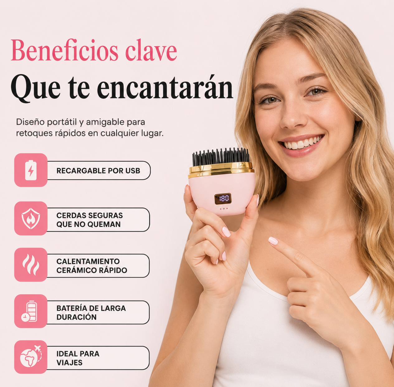 Mini Alisador Portátil